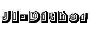 JI-Dither Font Image