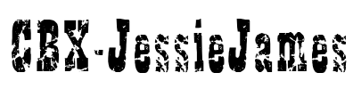 CBX-JessieJames Font Image