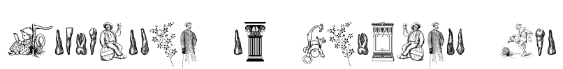 Cornucopia of Dingbats Two Font Image