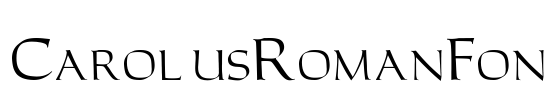 CarolusRomanFon Font Image