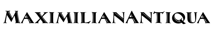 MaximilianAntiqua Font Image