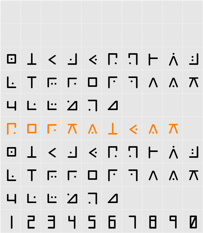 GLT-ごぬんねStroke内丸 600 そこそこふとい Character Map