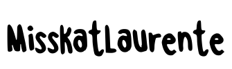 MissKatLaurente Font Image