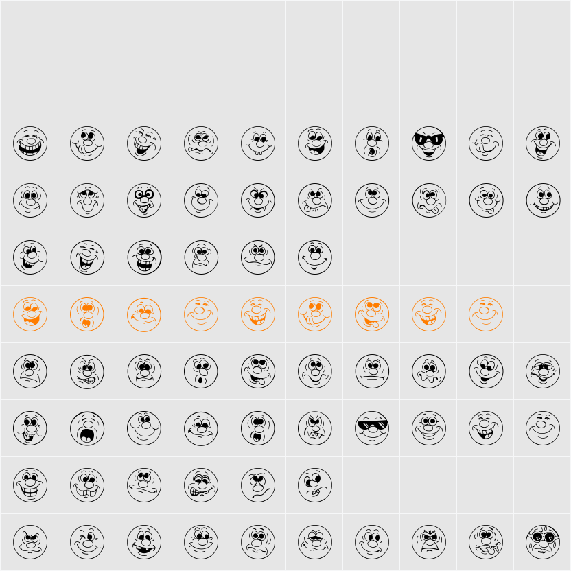 Face it! Character Map