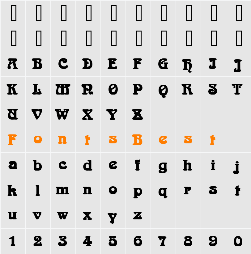 Aidan Character Map