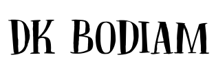 DK Bodiam Font Image