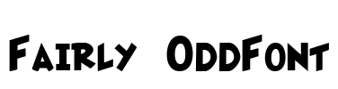 Fairly OddFont Font Image