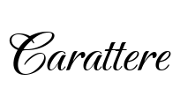 Carattere Font Image