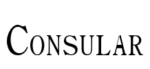 Consular Font Image