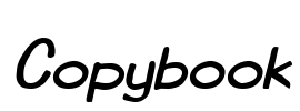 Copybook Font Image