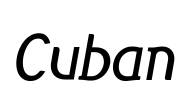 Cuban Font Image