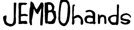 JEMBOhands Font Image