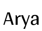 Arya Font Image