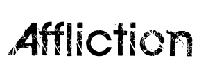 Affliction Font Image