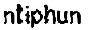 Antiphun BC Font Image