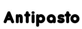 Antipasto Font Image