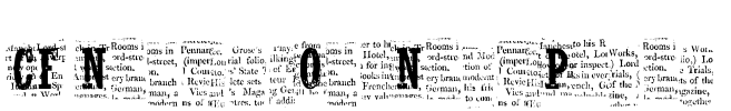 CF NelsonOldNewsPaper Font Image