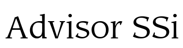 Advisor SSi Font Image