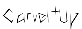 CarveItUp Font Image