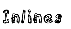 Inlines  Font Image