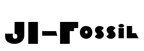 JI-Fossil Font Image