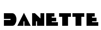 DANETTE Font Image