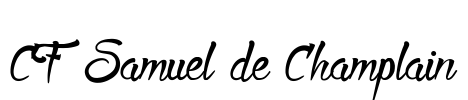 CF Samuel de Champlain Font Image