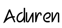 Aduren Font Image