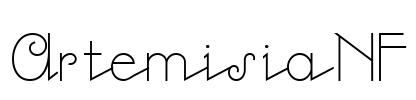 ArtemisiaNF Font Image