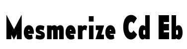 Mesmerize Cd Eb Font Image