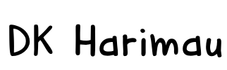 DK Harimau Font Image