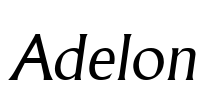 Adelon Font Image