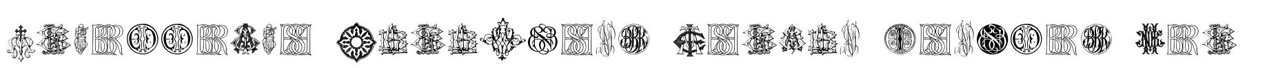 Intellecta Monograms Random Samples Ten