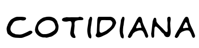 Cotidiana Font Image