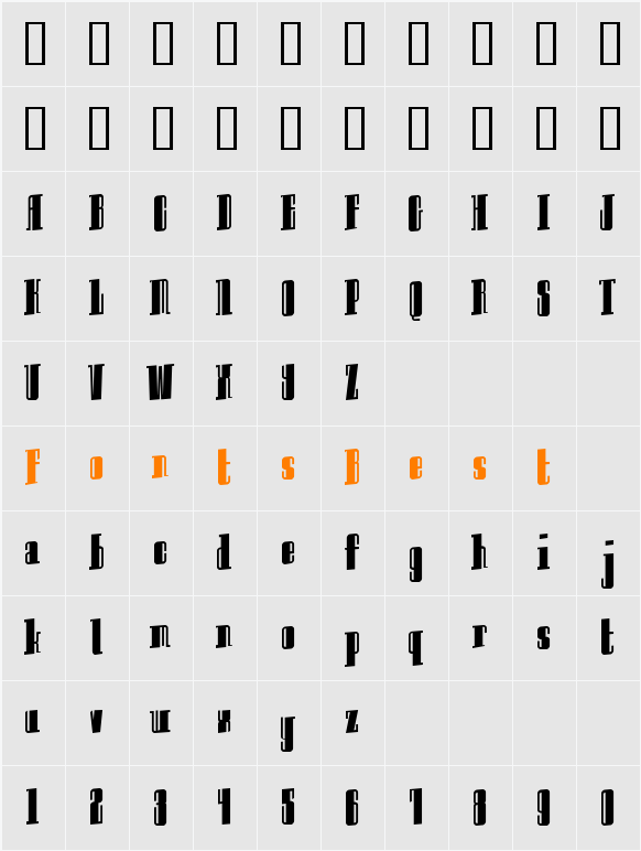 Innocent bystander Character Map