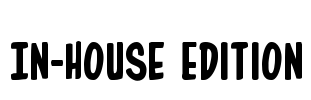 In-House Edition Font Image