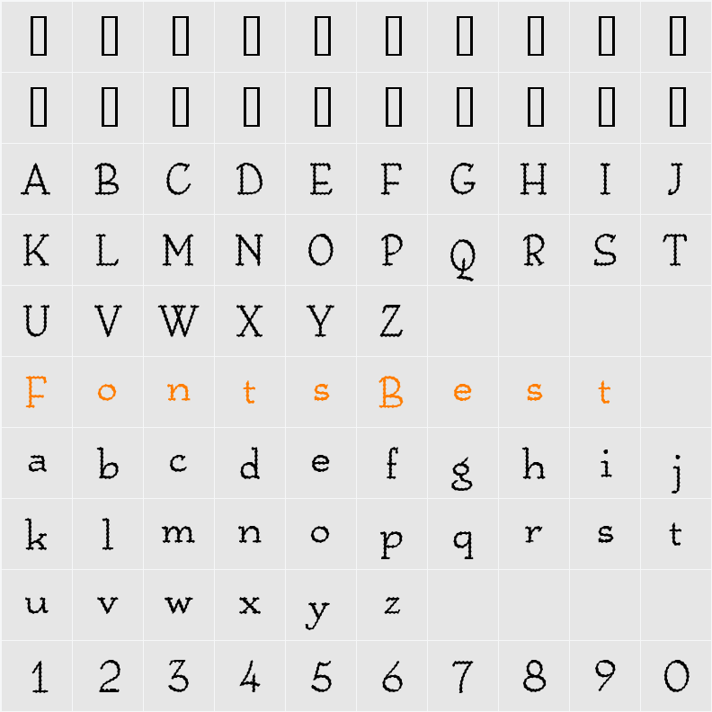 AnarckhieJiggled Character Map