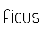 Ficus Font Image