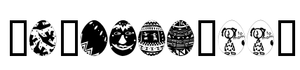 AfricanEggs Font Image