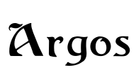 Argos Font Image