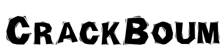 CrackBoum Font Image