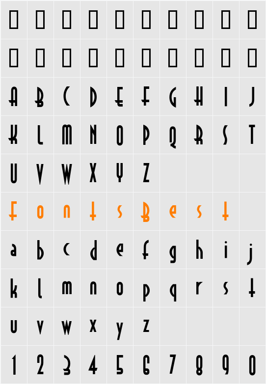 Astrud Character Map