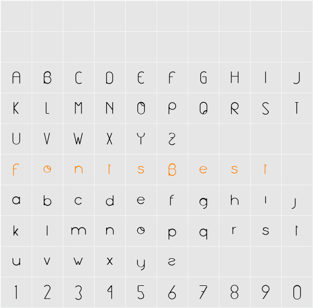 Aghila Character Map