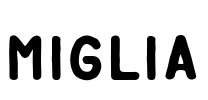 Miglia Font Image