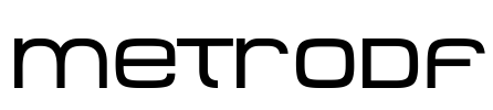 MetroDF Font Image