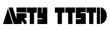 Arty ttstd Font Image