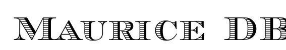 Maurice DB Font Image