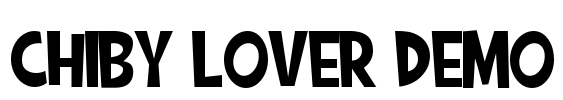 CHIBY LOVER DEMO Font Image