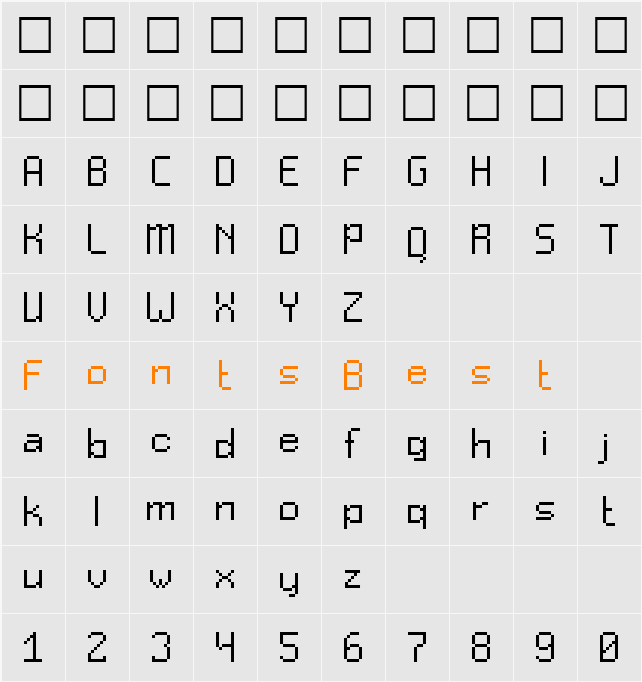 Annenski-ExtraBold Character Map