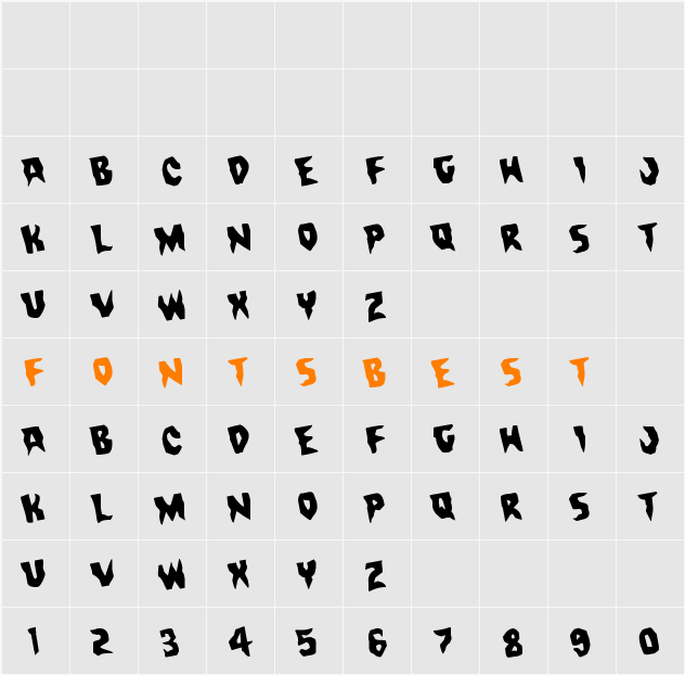 Count Suckula Rotated Character Map